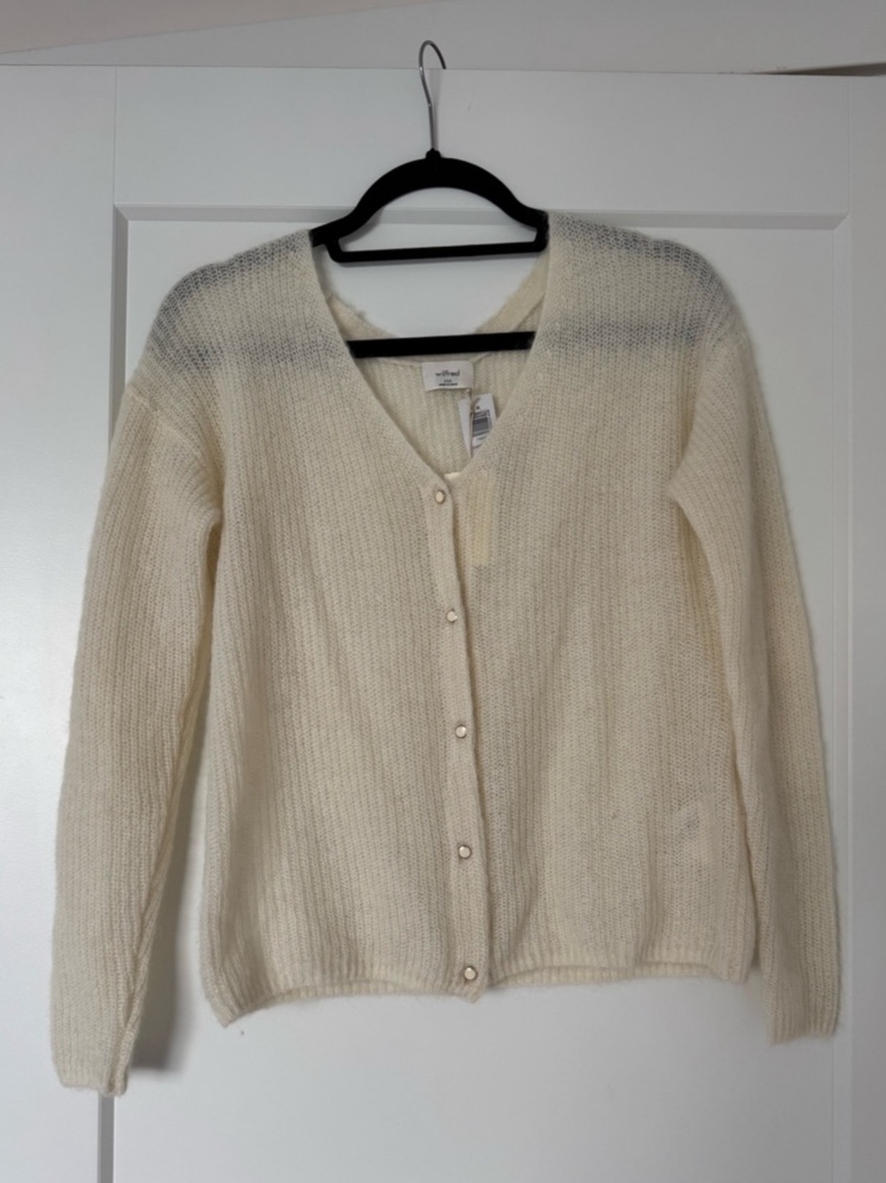 NWT Wilfred Premier Italian Yarn Cardigan in Birch- XXS